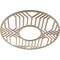 Ekena Millwork Empire Wood Fretwork Pierced Ceiling Medallion, Birch, 26"OD x 9 1/2"ID x 3/8"T CMWP26X26X0375EPBI - alternate 5